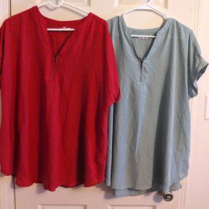 Maurices Women's Nursing/Maternity Business Shirt Bundle